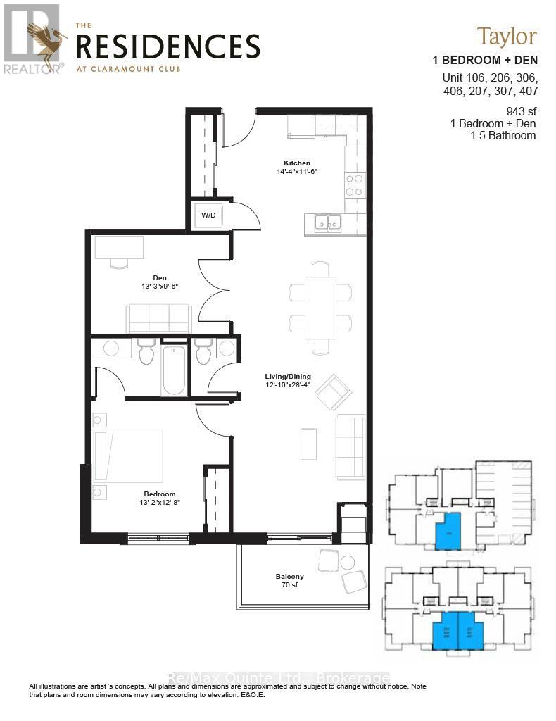 406 - 12 Clara Drive, Prince Edward County, Ontario K0K 2T0 - Photo 3 - X13249398