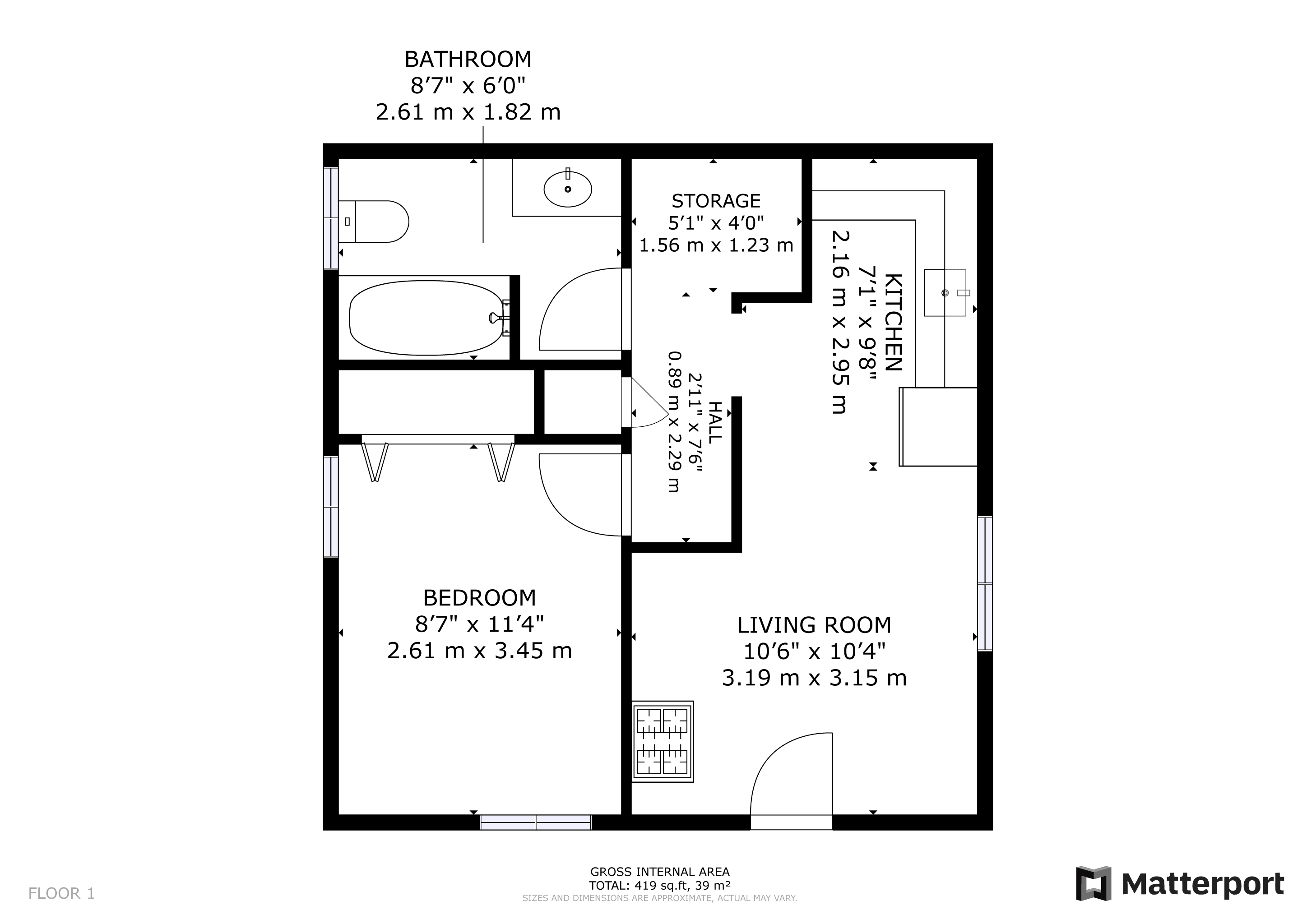 91 St. Lawrence St E (Unit 3) Floor Plans