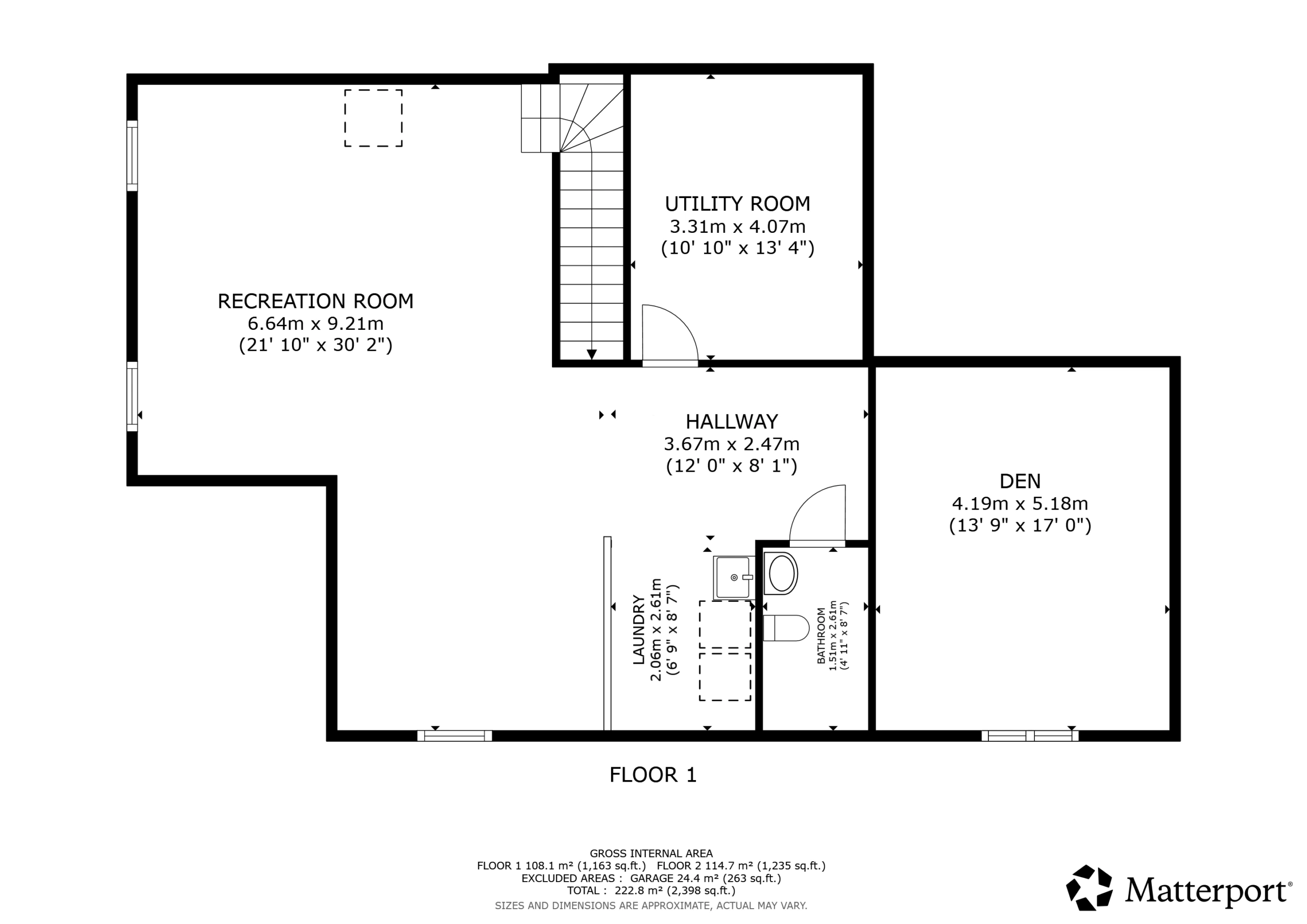 8 Tessa Blvd - Basement