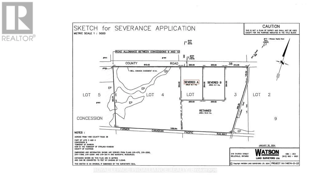 0 (A) Springbrook Road, Stirling-Rawdon, Ontario  K0K 3C0 - Photo 1 - X12010447