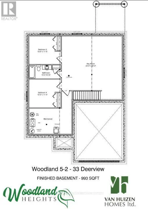 33 Deerview Drive, Quinte West, Ontario  K8V 5P4 - Photo 3 - X12031103