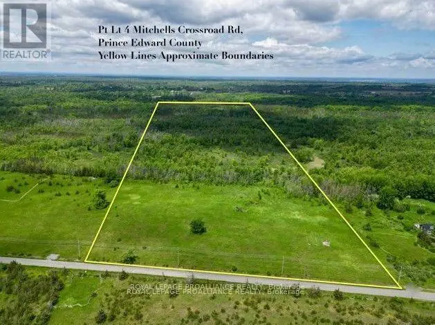 Pt Lt 4 Mitchells Crossroad Road, Prince Edward County, Ontario  K0K 2T0 - Photo 1 - X12066208