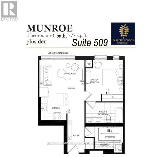 509 - 195 Hunter Street E, Peterborough East, Ontario  K9H 1G9 - Photo 2 - X12272705