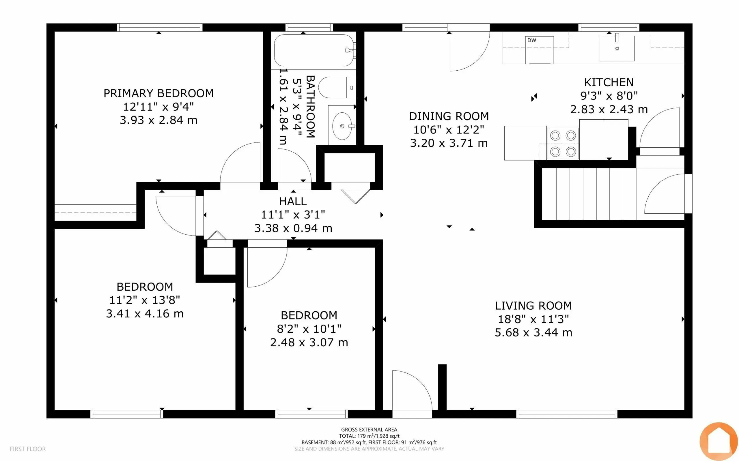 54 Weller Ave - Main level floor plans 54 Weller Ave - Main level floor plans