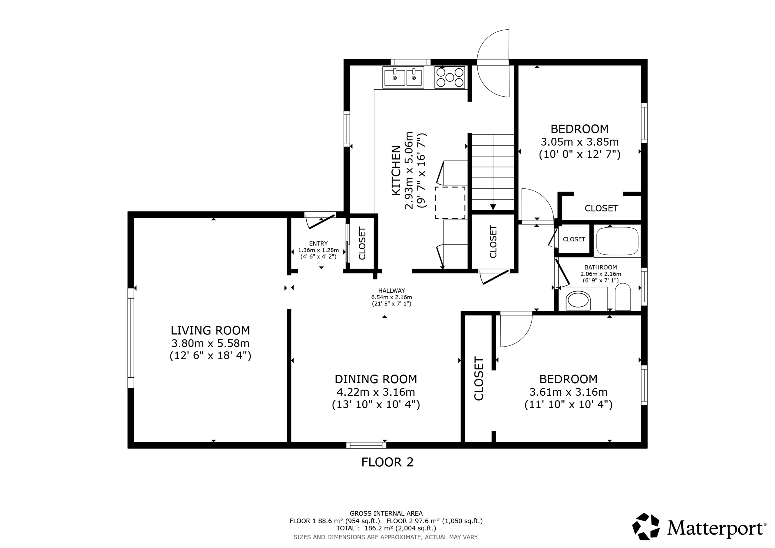 60 Catalina Dr - Main Level Floor Plan