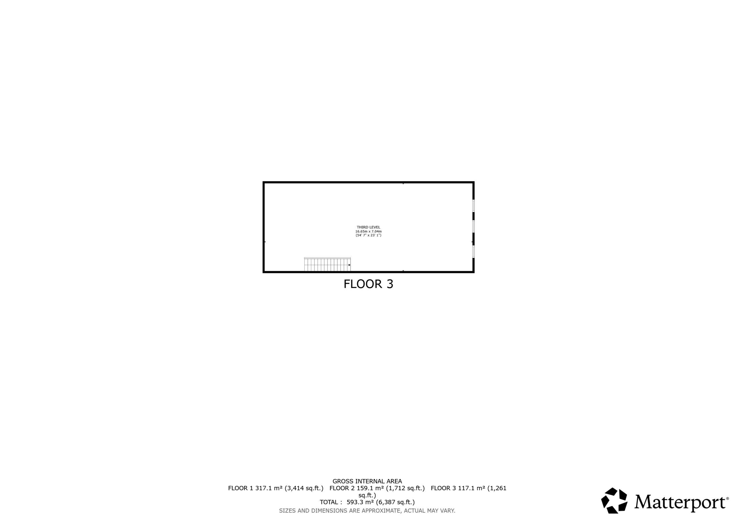 255 Front St - Commercial Third Level Floor Plans