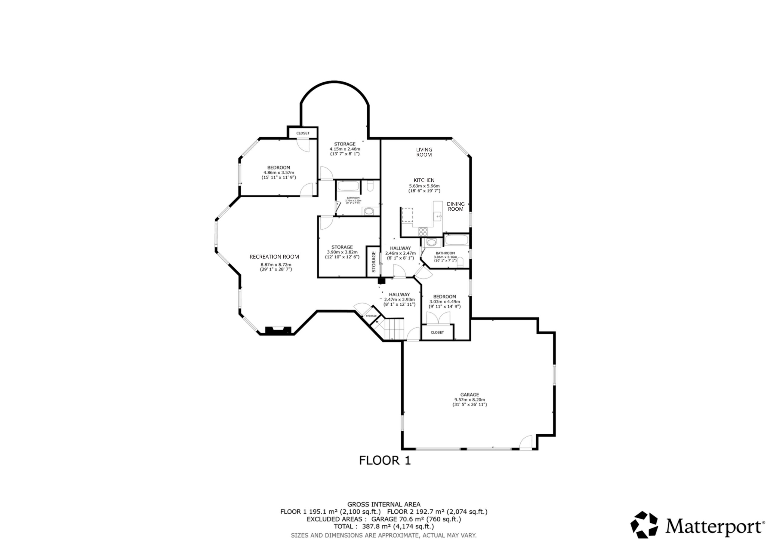 1049 County Rd 23 - Lower Level Floor Plans