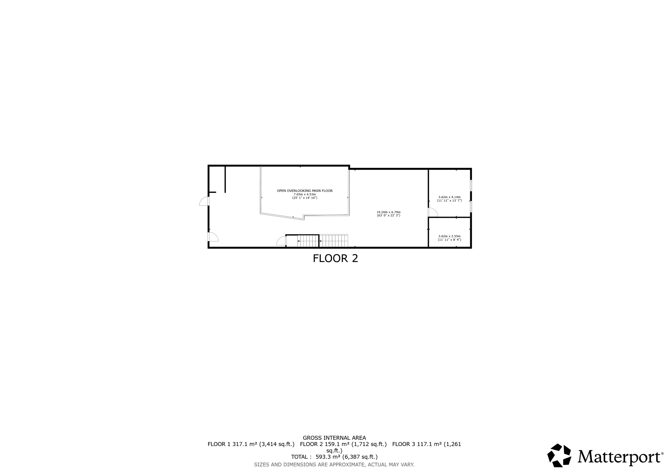 255 Front St - Commercial Second Level Floor Plans